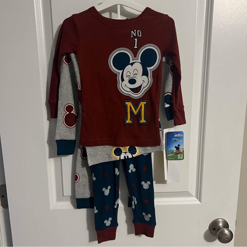 Disney Mickey Mouse Kids Pajamas - 2T